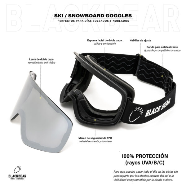 GOGGLES SKI Y ALTA MONTAÑA - Imagen 5